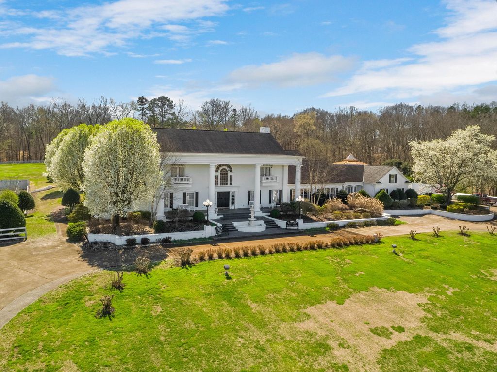Magnificent Greek Revival Estate with Resort-Style Living in Ooltewah, Tennessee Priced at $4 Million