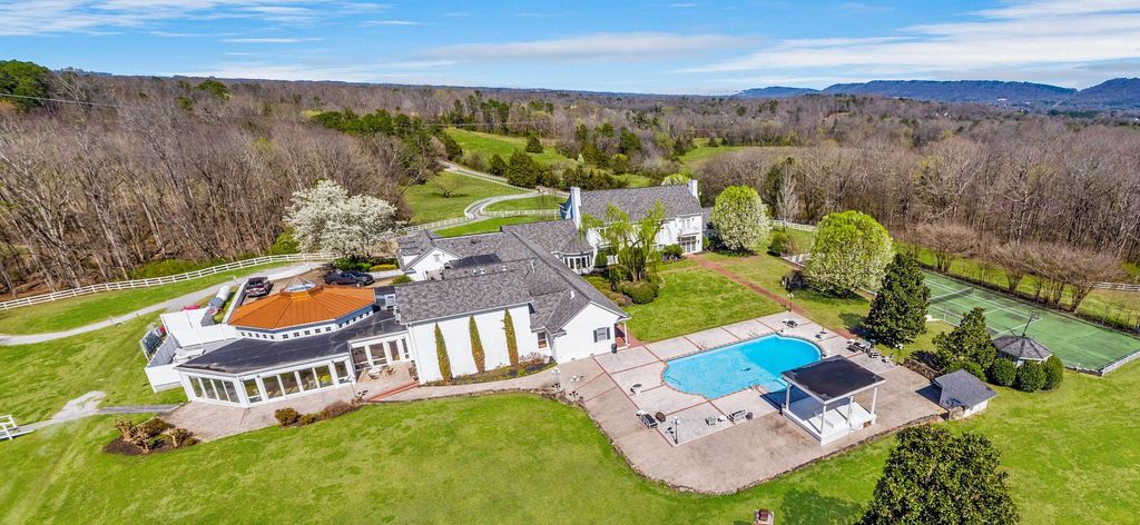 Magnificent Greek Revival Estate with Resort-Style Living in Ooltewah, Tennessee Priced at $4 Million