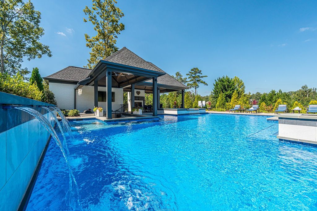 Majestic Private Gated Estate in Milton, Georgia: A Tranquil Oasis of Luxury Priced at $6.25 Million