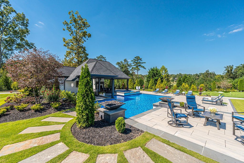 Majestic Private Gated Estate in Milton, Georgia: A Tranquil Oasis of Luxury Priced at $6.25 Million