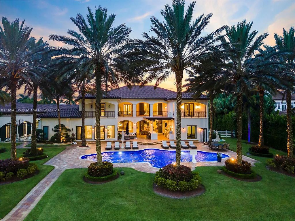 Experience the epitome of luxury living at 16745 Berkshire Court in Southwest Ranches, Florida. This prestigious residence, located in the sought-after Landmark Ranch Estates, offers 6 bedrooms, 8 bathrooms, and a sprawling 9,594 square feet of living space.