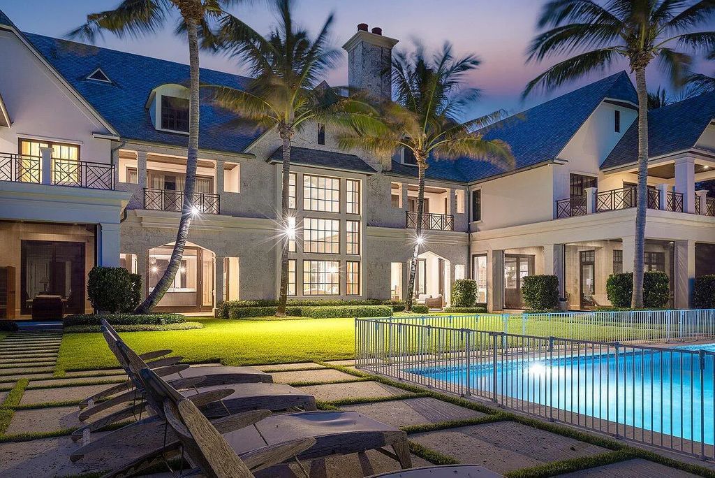 Welcome to 2455 S Ocean Boulevard, Highland Beach, Florida – a masterpiece of modern French-Eclectic architecture on the largest oceanfront lot in the area. This prestigious estate, designed by Madey Architects and constructed by Mark Timothy Luxury Homes, offers 6 bedrooms, 11 bathrooms, and 13,996 square feet of living space.