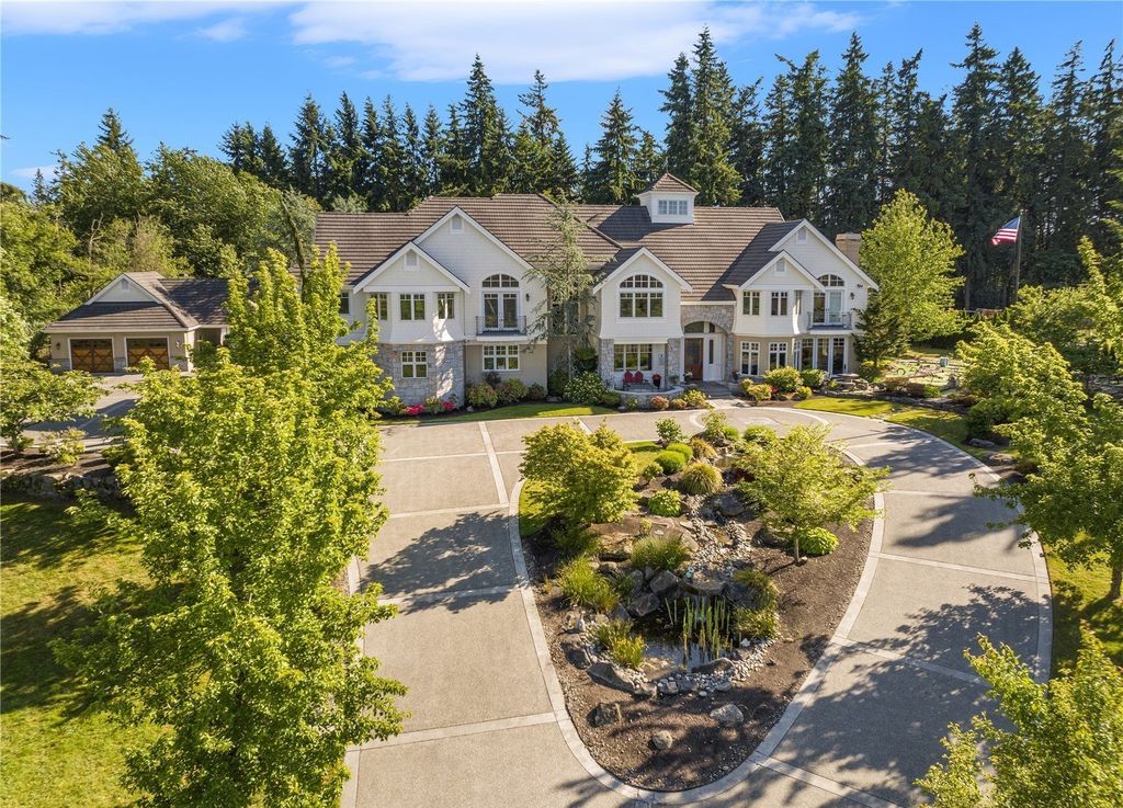 Rare Gem: Resort-Style Living on a 6-Acre Estate in Sammamish, Washington Listed at $7.5M