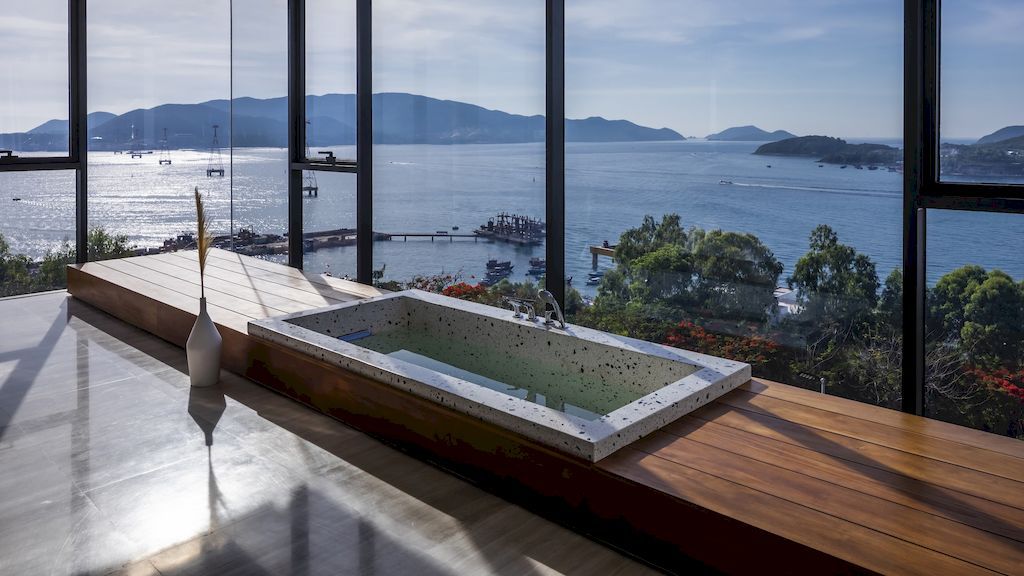 Sky Villa, a Vacation Villa to Enjoy Unique Ocean View by MM++ Architects