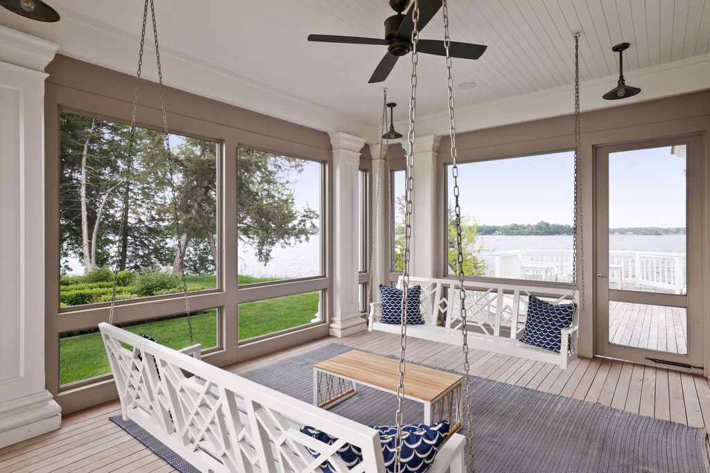 Spectacular Private Peninsula Estate with 1,700' Frontage on Wayzata Bay, Minnesota - Listed at $14.75 Million