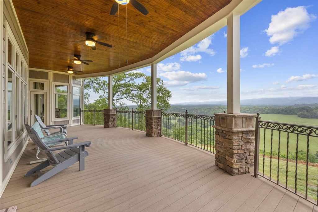 Stunning 8 Acre Estate with Unbelievable Mountain Views in Greeneville, Tennessee Now Available for $2.399M
