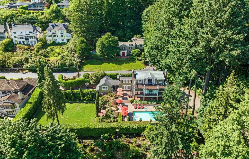 Timeless Charm and Tranquil Privacy: Exquisite Estate in Portland, Oregon Listed at $3.1 Million