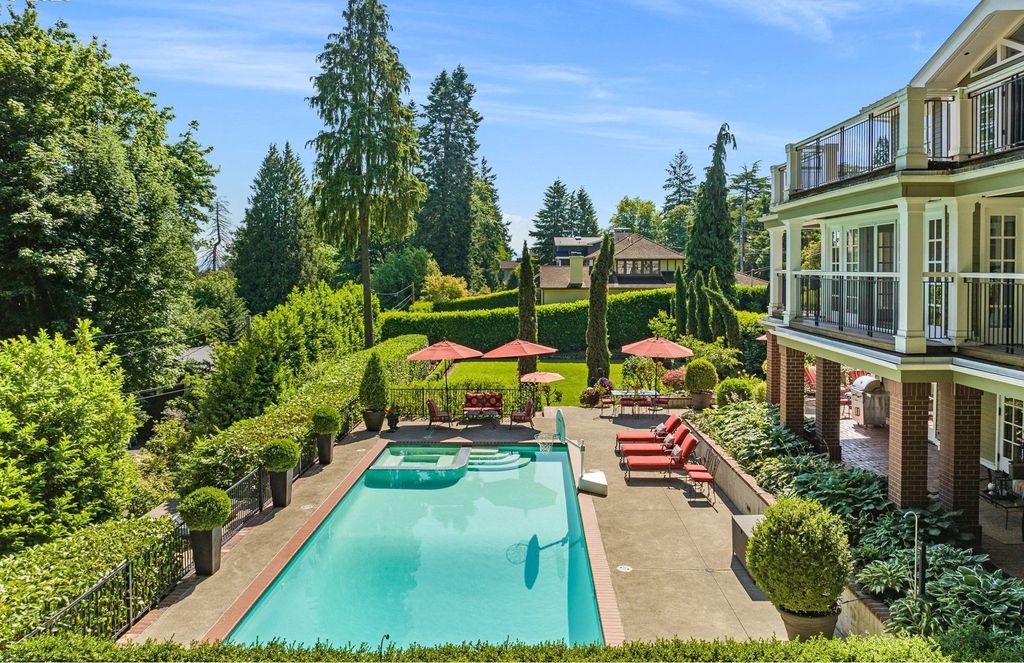 Timeless Charm and Tranquil Privacy: Exquisite Estate in Portland, Oregon Listed at $3.1 Million