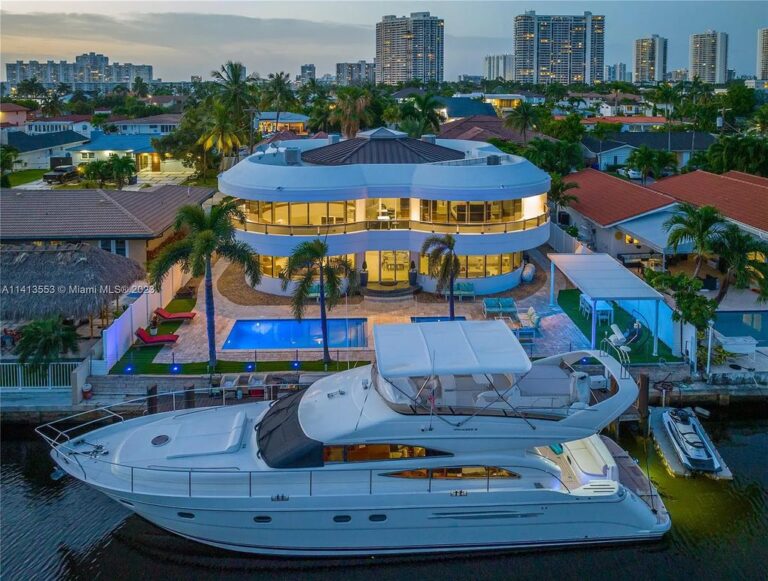 Your Dream Home Awaits wtih Luxury Waterfront Mansion in Miami Beach, Priced at $5.5 Million