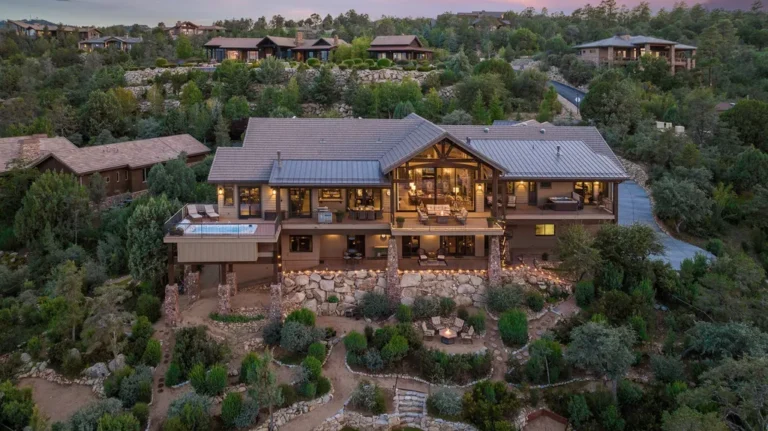 Luxury Estate with Outstanding 260 Degree Mountain Views in Prescott, Arizona Asks $5,500,000