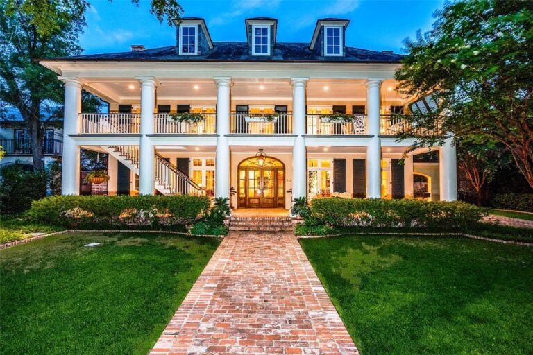 Sophisticated Southern Luxury Unveiled: Exquisite Neoclassical Home in Highland Park, TX Now Available at $11,500,000
