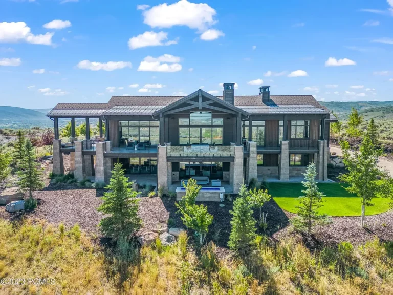 One of A Kind Modern Masterpiece with Breathtaking Four-season Views in Utah for Sale at $8,795,000