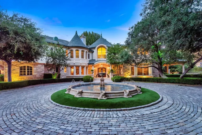 Timeless French Country Masterpiece in Guard Gated North Ranch Country Club Estates for Sale at $10,995,000