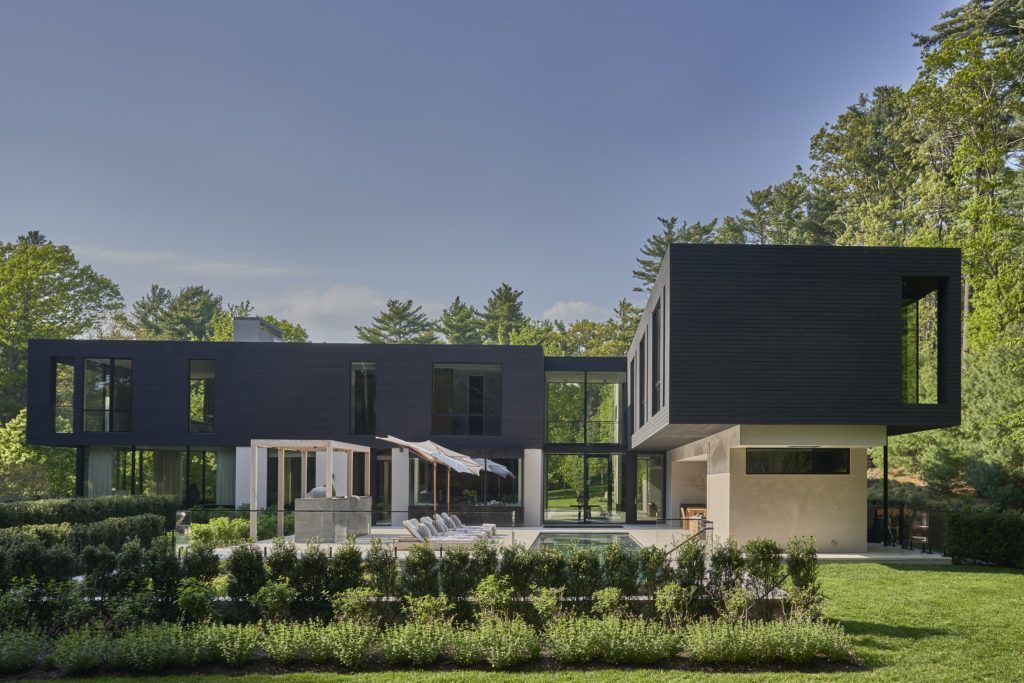 Bull Path, Modern House with Two-storey Volumes by BMA Architects