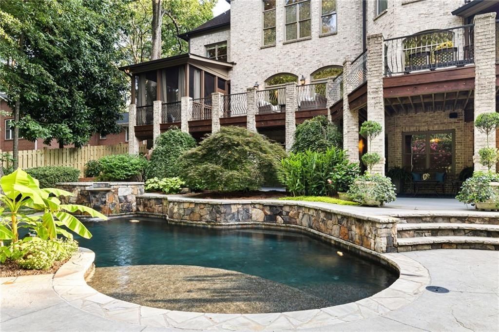 Classic Charm Meets French Influence: Atlanta Property Boasting Lush Landscaping, Available for $3.5 Million