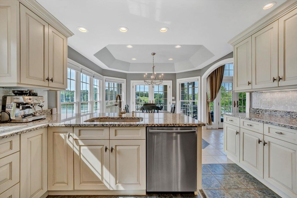 Elegant Waterfront French Country Estate with Modern Functionality in Wirtz, Virginia Offered at $2.75 Million