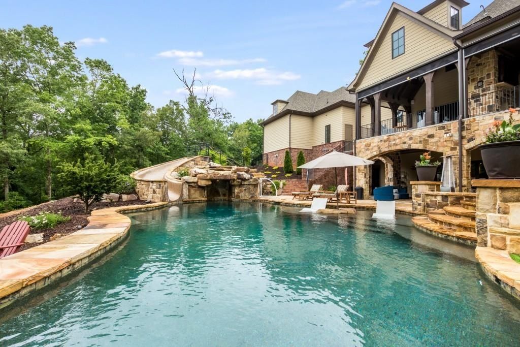 Elegant and Private Luxury Home with Meticulous Landscaping in Milton, Georgia Listed at $3.65 Million
