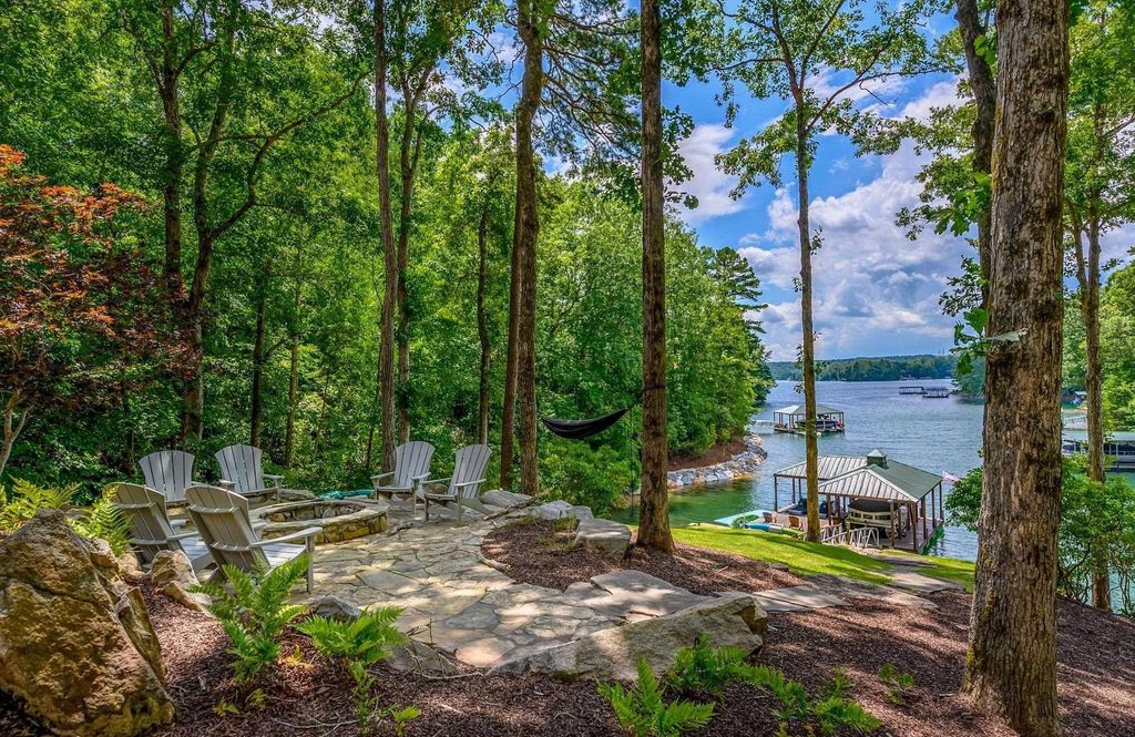 Euro-Styled Luxury Lakefront Estate in Sunset, South Carolina, Priced at $5.939 Million