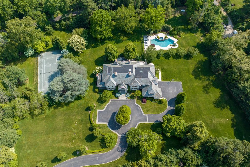 Exceptional Craftsmanship Shines in This Transitional Estate in Old Westbury, New York Listed at $8.2 Million