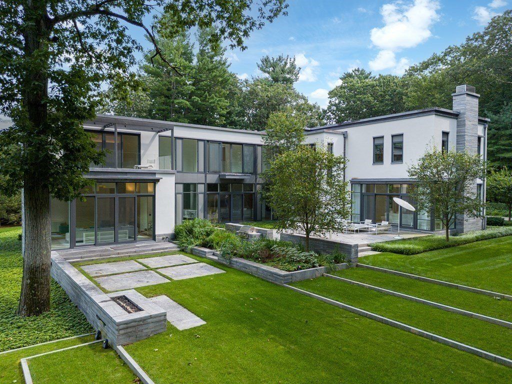Exquisite Contemporary 2-Acre Estate in Weston, Massachusetts Hits the Market at $12.9 Million