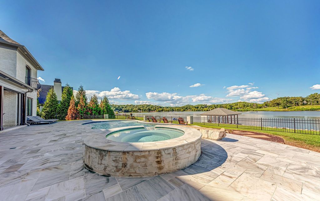 Lakefront Luxury at Its Finest! Custom Residence by Joseph Houck Construction in Louisville, Tennessee Listed at $4.25 Million