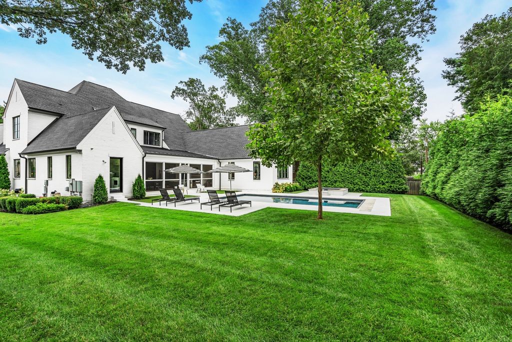 Luxurious $4.45 Million Home with Mature Landscaping Hits the Market in Nashville, Tennessee