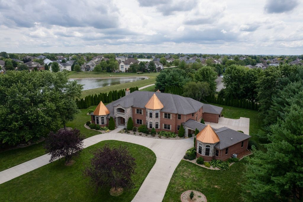 Luxurious Charm and Refined Craftsmanship Define This Exceptional Champaign, Illinois Home, Priced at $2,339,900