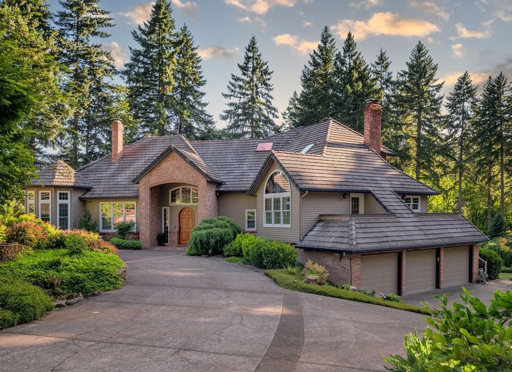 Secluded Oasis: Expansive Outdoor Living and Tranquility in Tualatin, Oregon Listing for $2.475 Million