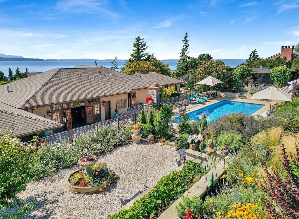 Bellingham, Washington's Mediterranean Retreat: Captivating Views and Elegant Living for $3,895,444