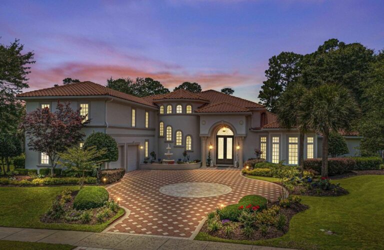 Spectacular Custom Lakefront Home in Myrtle Beach, South Carolina