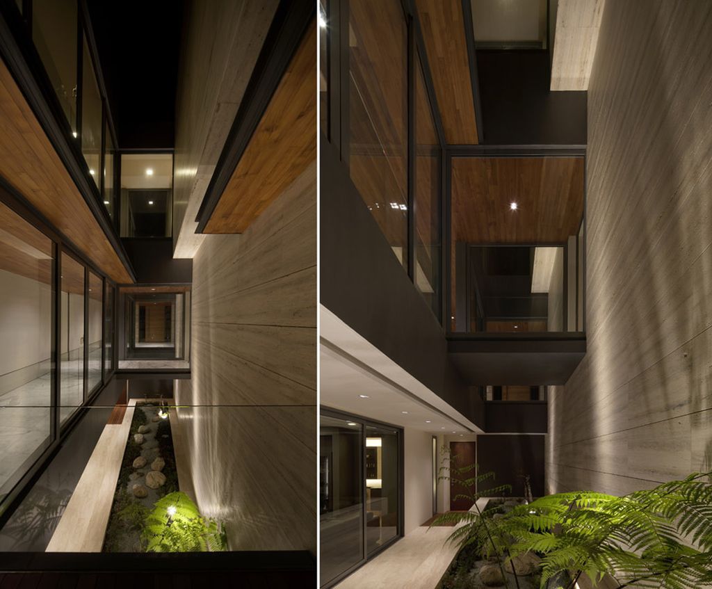 Travertine Dream House in Singpore by Wallflower Architecture + Design