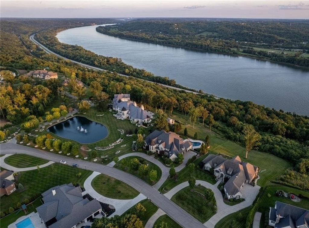 Unmatched Property: Riverside Brick & Stone Home in Cincinnati, Ohio Priced at $4.995 Million