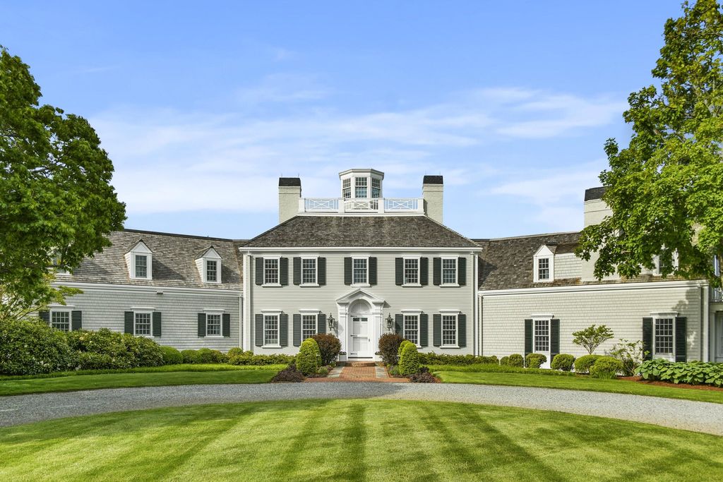 $15.3 Million Oceanfront Estate in North Chatham, Massachusetts Blends Classic Architecture with Modern Luxury