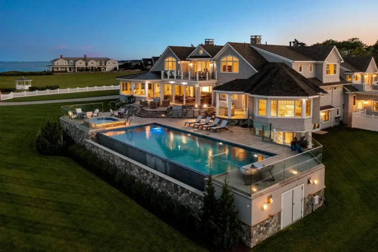 Exquisite Oceanfront Estate Boasts The Epitome of Luxury Living Along The New Hampshire Seacoast Asking for $25,000,000