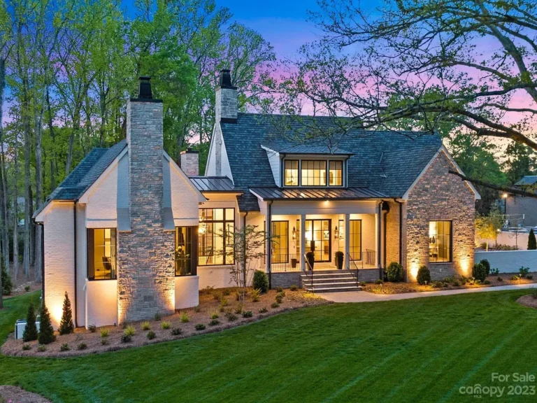 This Stunning Custom Home in North Carolina is A True Masterpiece of Luxury Living