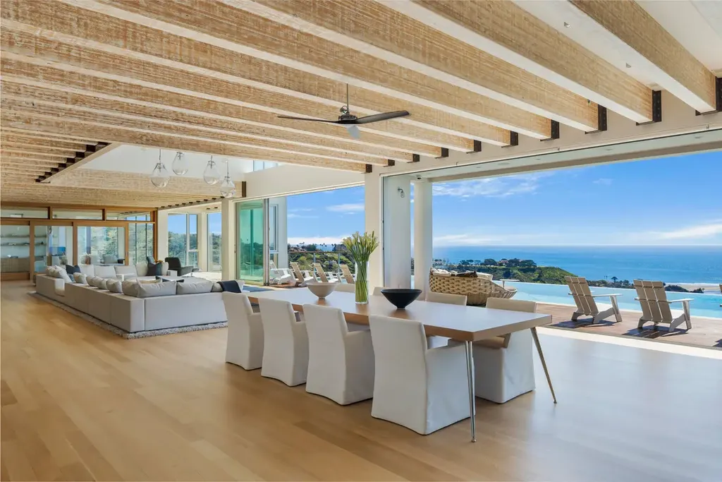 23800 Malibu Crest Drive Home in Malibu, California. Experience the pinnacle of coastal living in this new construction estate on a 3.4-acre promontory in Malibu. With breathtaking ocean, mountain, and canyon views, this 16,500-SF compound features a main house and guest house with luxurious amenities, including a Bulthaup chef's kitchen, infinity pool, and spa. 