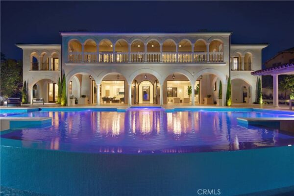 Estate of Elegance: A 2023 Custom Italian Villa in Crystal Cove, Newport Beach hits The Market for $53,895,000