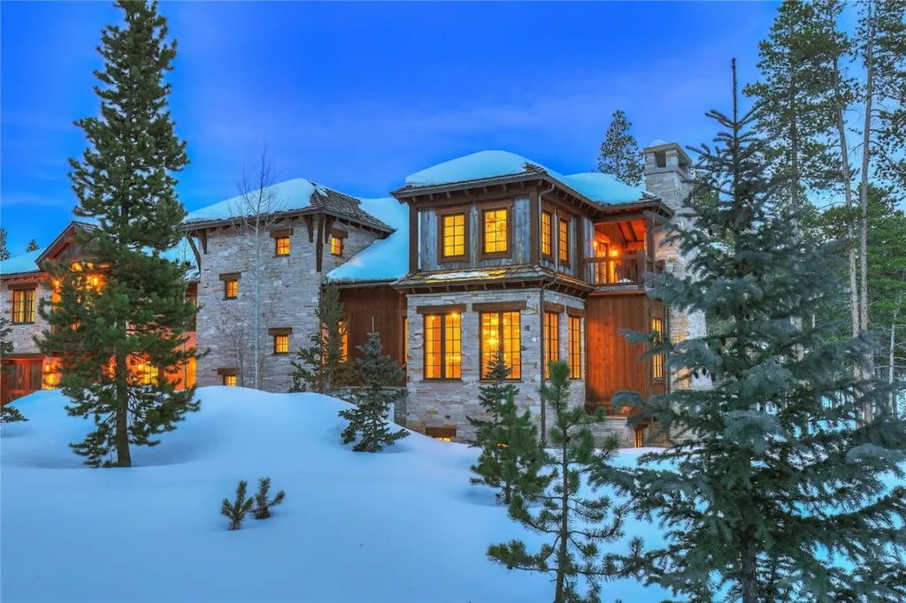 327 Peerless Drive Home in Breckenridge, Colorado. Discover the epitome of mountain luxury living in this custom-designed estate in the exclusive Shock Hill neighborhood of Breckenridge, Colorado. Boasting a chef's kitchen, movie theater, gym, and private gondola access to world-class skiing, this family legacy home offers unparalleled comfort and convenience.