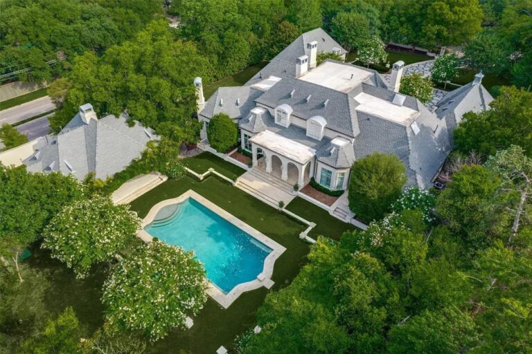 Unveiling a Dallas Jewel: French Elegance Home in Dallas, TX Hits the Market for $6,995,000