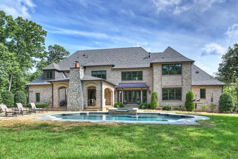 Modern Chateau in Carmel Park: South Charlotte’s Ultimate Luxury Retreat in North Carolina Asks $4,675,000