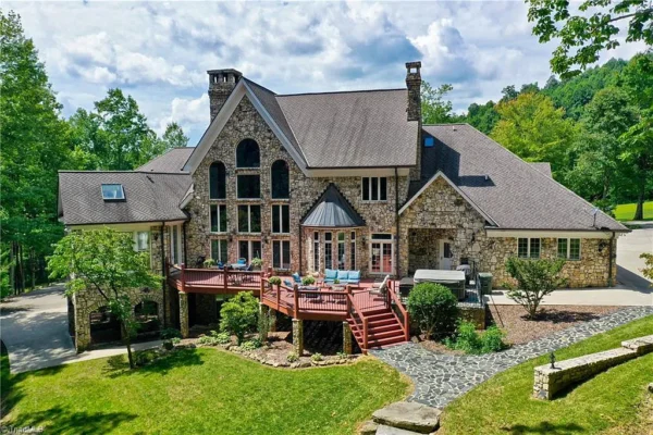 Exceptional 128+ Acre Mountain Retreat with Timber-Frame Home in North Carolina Asks $4,800,000
