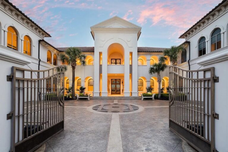 Celestial Oasis Mysterious Mediterranean Mansion in Plano's Kings Gate
