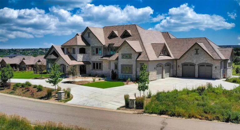 Embark on Opulent Living: A 6-Bedroom Home in Centennial, CO at Estancia Community, Now Listed at $3,750,000