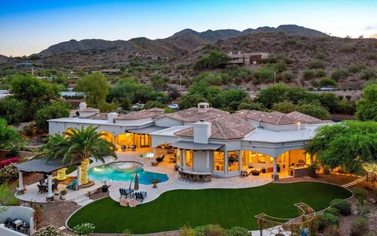 Extravagance Home in Paradise Valley, AZ: $6.2M for an Architectural Masterpiece