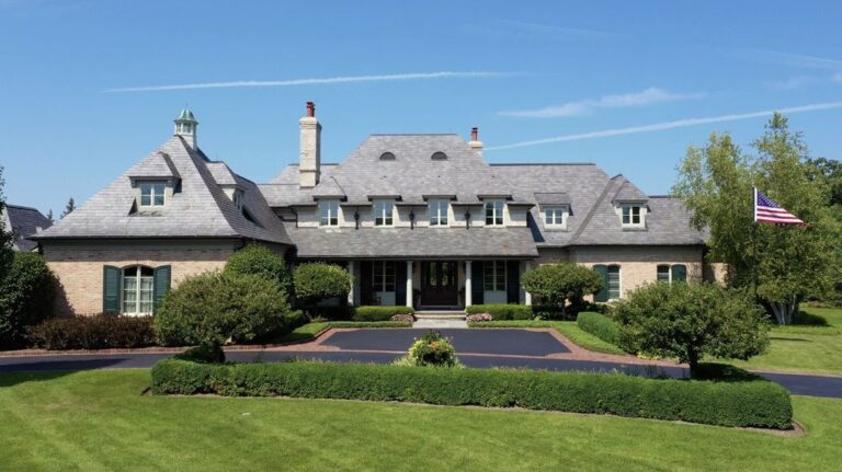 A Timeless Masterpiece of Craftsmanship and Comfort in Lake Forest, Illinois Asking for $3.275 Million