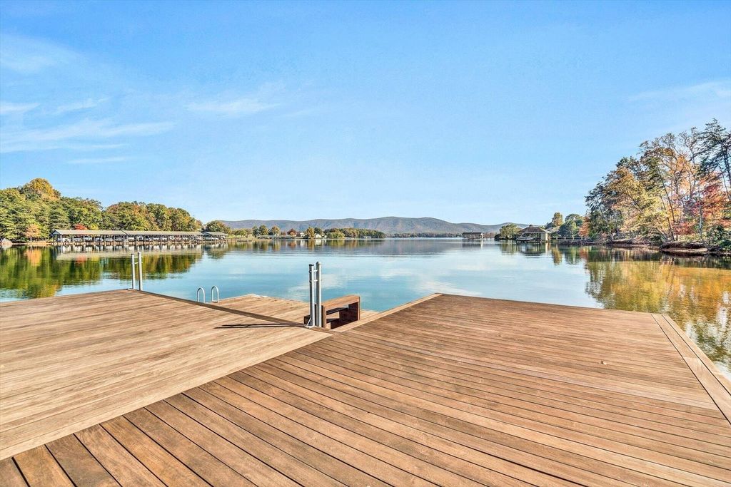 Absolutely Stunning Waterfront Home with Exquisite Barn in Moneta, Virginia Offered at $4,499,500