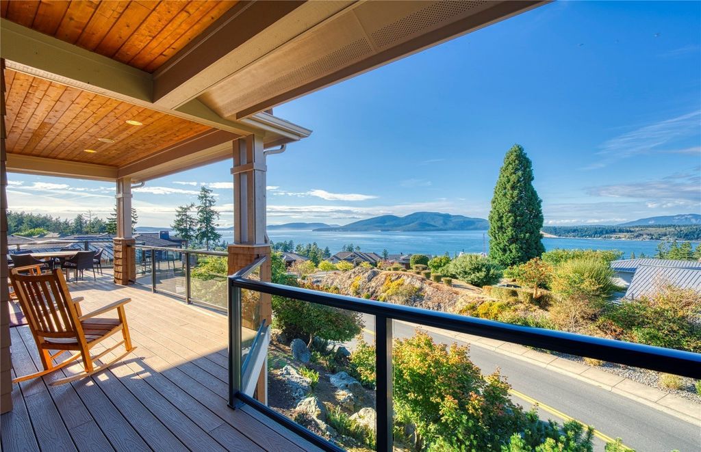 Anacortes, Washington: Majestic Hilltop Residence with Breathtaking Bay and Island Views Offered at $2.189 Million