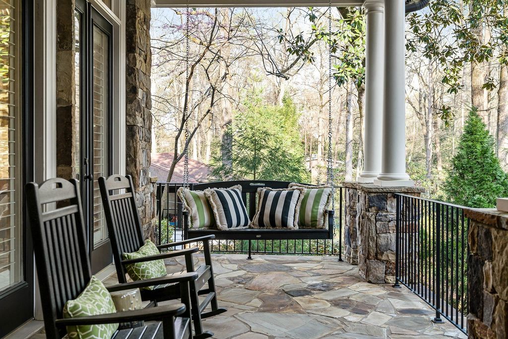 At $2.495 Million, Atlanta, Georgia Home Showcases a Timeless Blend of Stone, Brick, and Enchanting Shingled Gables