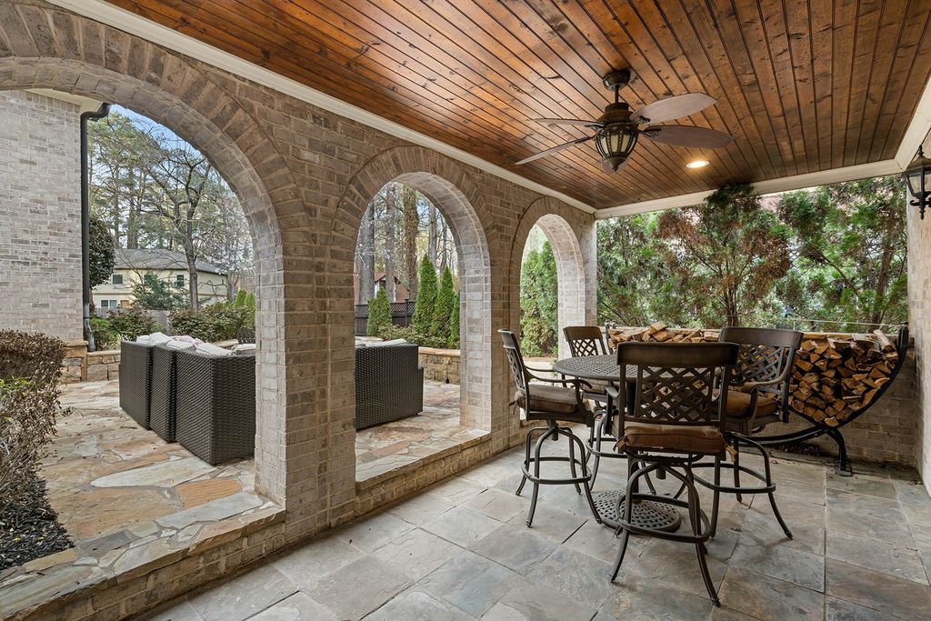 At $2.495 Million, Atlanta, Georgia Home Showcases a Timeless Blend of Stone, Brick, and Enchanting Shingled Gables