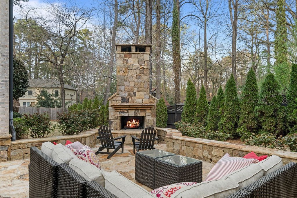 At $2.495 Million, Atlanta, Georgia Home Showcases a Timeless Blend of Stone, Brick, and Enchanting Shingled Gables